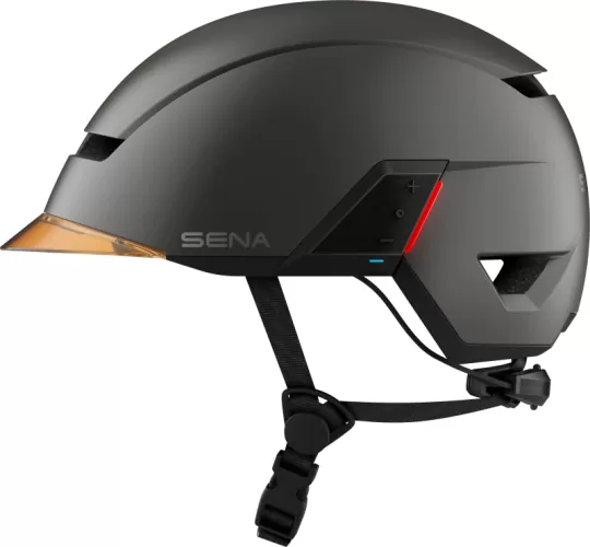 Sena U1 E-Bike Helm mit Kommunikationssystem - Dark Gray