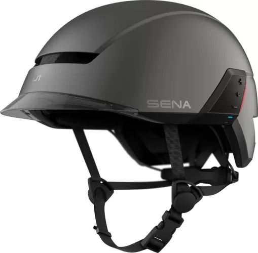 Sena U1 E-Bike Helm mit Kommunikationssystem - Dark Gray