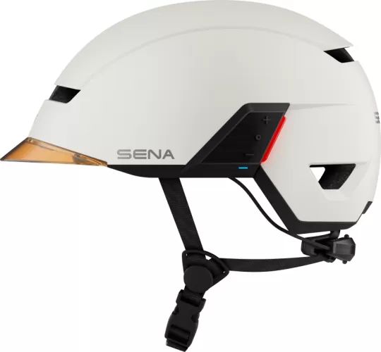 Sena U1 E-Bike Helm mit Kommunikationssystem - Matt White