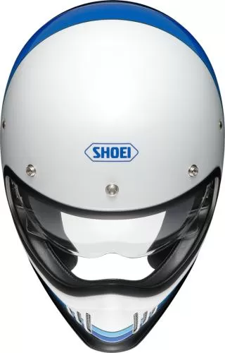 SHOEI EX-Zero Equation TC-11 Full Face Helmet - white-blue-black