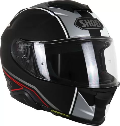 SHOEI GT-Air II Panorama TC-5 Full Face Helmet - black matt-grey-white
