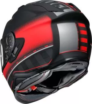 SHOEI GT-Air II Tesseract TC-1 Full Face Helmet - black matt-red
