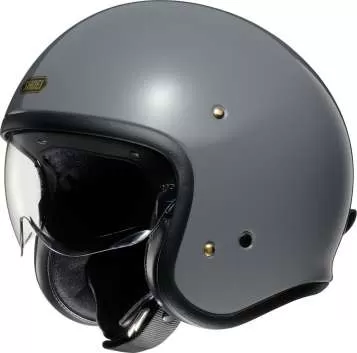 SHOEI J-O Basalt Grey Open Face Helmet - basalt grey