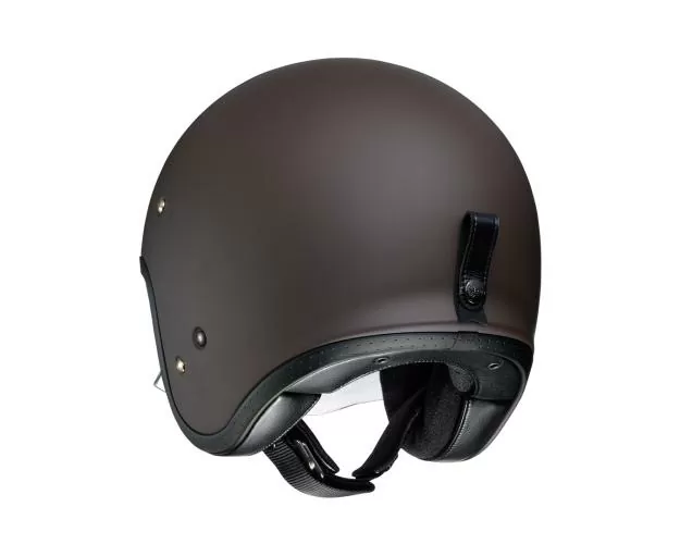 SHOEI J-O Jethelm - braun matt