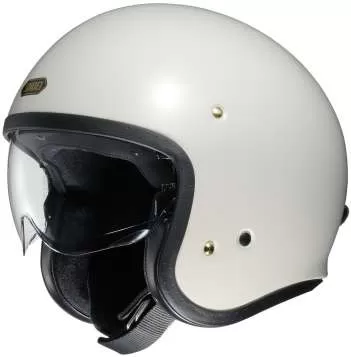 SHOEI J-O Open Face Helmet - white