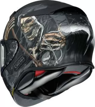 SHOEI NXR 2 Faust Full Face Helmet - black matt-grey