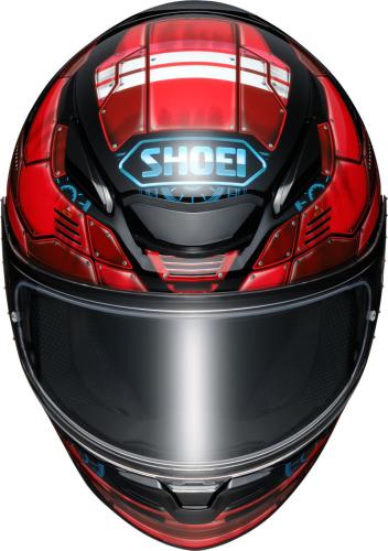 Preview: SHOEI NXR 2 Fortress TC-1 Integralhelm - rot-schwarz