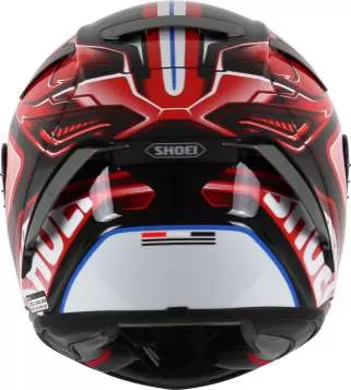 SHOEI X-Spirit III Aerodyne TC-1 Full Face Helmet - black-red-white