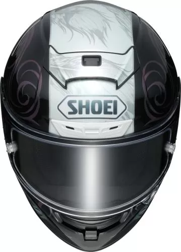 SHOEI X-Spirit III Kujaku TC-10 Full Face Helmet - black-white-green