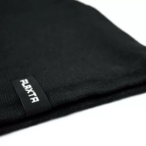 Flaxta Straight Up Beanie - Black