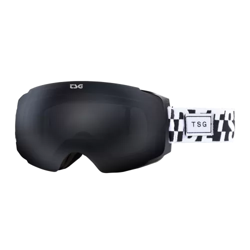 TSG Skibrille Two - white-black
