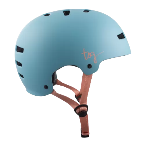 TSG Damen Velohelm Evolution Solid Color - satin porcelain blue