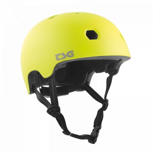 Preview: TSG Velohelm Meta Solid Color - satin acid yellow