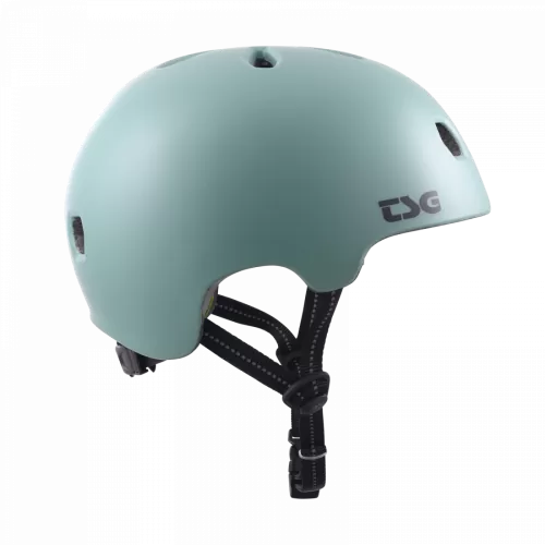 TSG Velo Helmet Children Meta Solid Color - satin oil blue