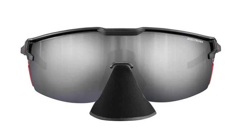 Julbo Eyewear Ultimate Cover - Orange-Black, Brown Flash Silver
