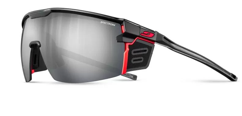 Julbo Eyewear Ultimate Cover - Orange-Black, Brown Flash Silver