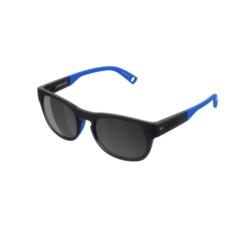 Preview: Einzelstück POC Evolve Sportbrille - Uranium Black/Blue, Grey