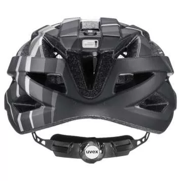 Uvex Air Wing CC Velo Helmet - Black Silver Mat