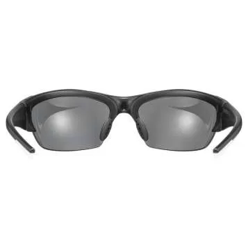 Uvex Blaze III 2.0 Sun Glasses - black mat smoke / litemirror orange / clear
