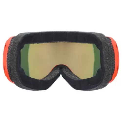 Uvex downhill 2100 CV Ski Goggles - fierce red mat, sl/ mirror orange - colorvision green