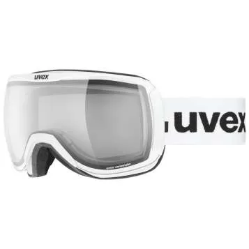 Uvex downhill 2100 VPX Skibrille - white, dl/ variomatic polavision