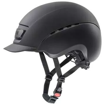 Uvex Elexxion Riding Helmet - black mat