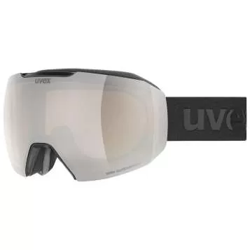Uvex epic ATTRACT Skibrille - black matt dl/mirror silver