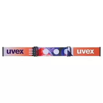 Uvex evidnt ATTRACT Skibrille - purple bash matt dl/mirror ruby