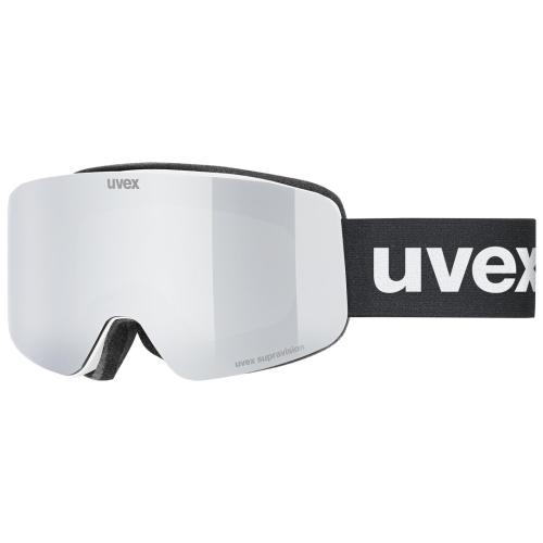 Preview: Uvex Pwdr Fm Ski Goggles - white matt / silver-gray