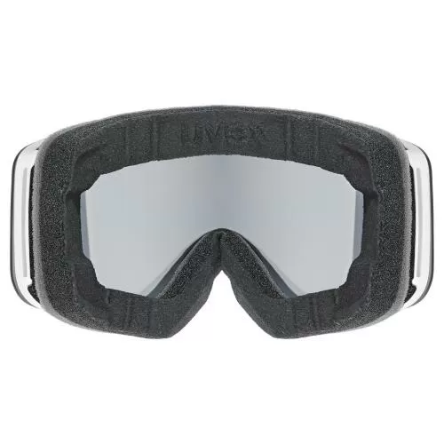 Uvex Pwdr Fm Skibrille - white matt / silber-grau