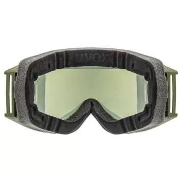 Uvex g.gl 3000 CV Ski Goggles - croco mat, sl/ mirror gold - colorvision green