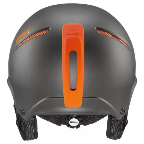 Uvex JAKK+ IAS Ski Helmet - dark slate - orange