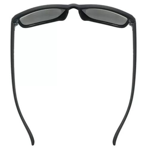 Uvex LGL 39 Sonnenbrille - Black Mat Mirror Silver