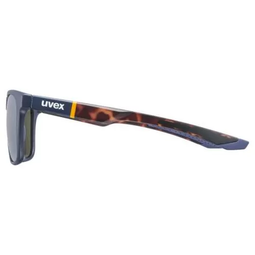 Uvex LGL 42 Sun Glasses - Blue Mat Havanna Litemirror Silver