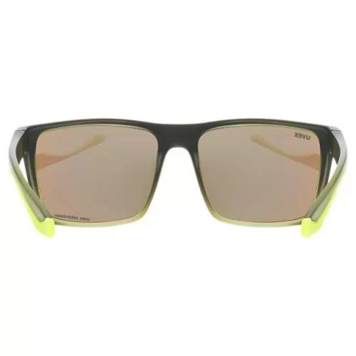 Uvex LGL 50 Colorvision Sonnenbrille - Olive Mat Mirror Green