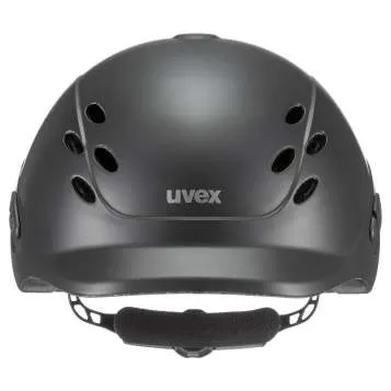 Uvex Onyxx Dekor Children Riding Helmet - pony black mat