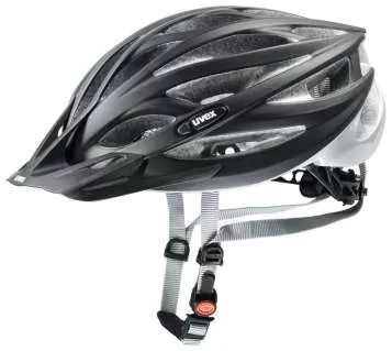 Uvex Oversize Velo Helmet - black mat-silver