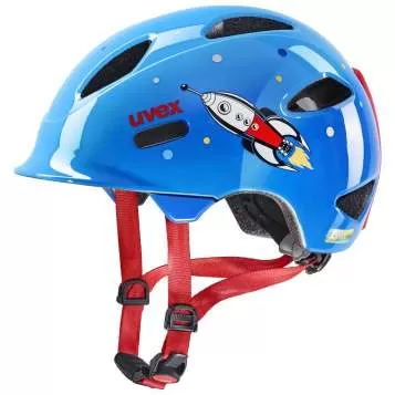 Uvex Oyo Style Children Velo Helmet - Blue Rocket