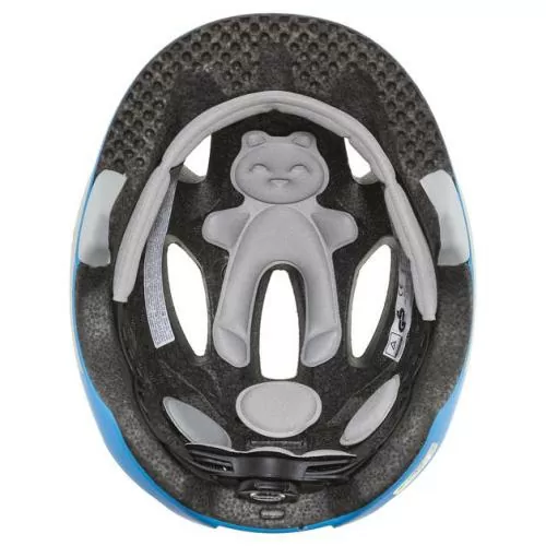 Uvex Oyo Style Children Velo Helmet - Dino Blue Mat