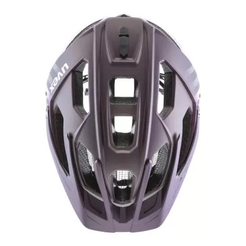 Uvex Quatro CC Velo Helmet - Plum White Matt