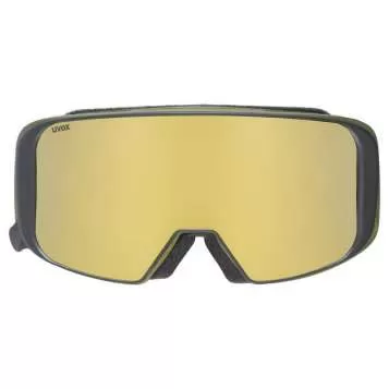 Uvex saga TO Ski Goggles - croco mat, dl/ mirror gold/ lasergoldlite-clear