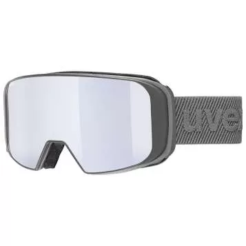 Uvex saga TO Ski Goggles - rhino mat, dl/ mirror silver / lasergoldlite clear