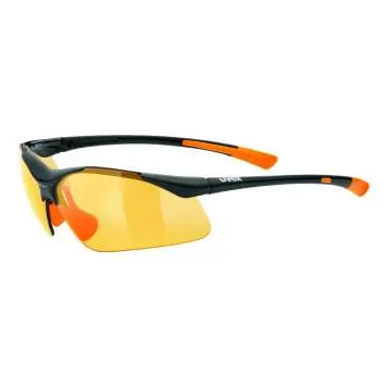 Uvex Sportstyle 223 Sonnenbrille - black orange litemirror orange