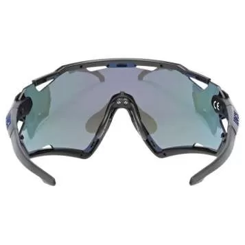 Uvex Sportstyle 228 Sportbrille - Black Mat Mirror Blue