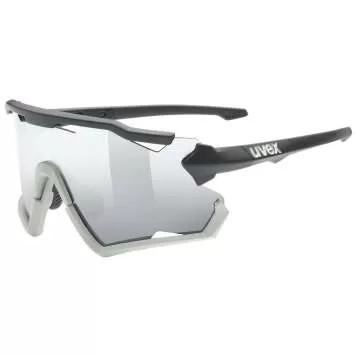 Uvex Sportstyle 228 Eyewear - Black Sand Mat Mirror Silver