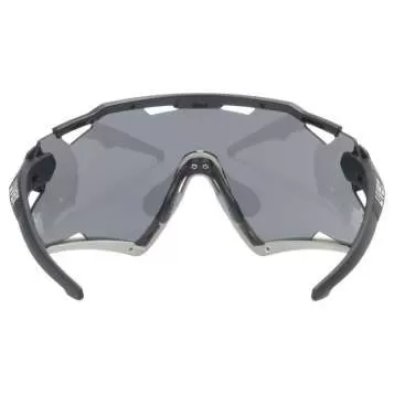 Uvex Sportstyle 228 Sportbrille - Black Sand Mat Mirror Silver