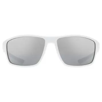 Uvex Sportstyle 230 Sportbrille - White Mat Litemirror Silver