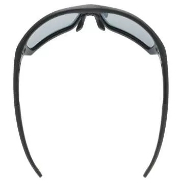 Uvex Sportstyle 232 Pola Sun Glasses - Black Mat Mirror Silver