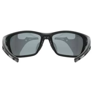 Uvex Sportstyle 232 Pola Sonnenbrille - Black Mat Mirror Silver