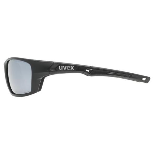 Preview: Uvex Sportstyle 232 Pola Sonnenbrille - Black Mat Mirror Silver